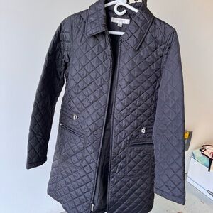 Liz Claiborne Quilted Black Puffer Jacket
